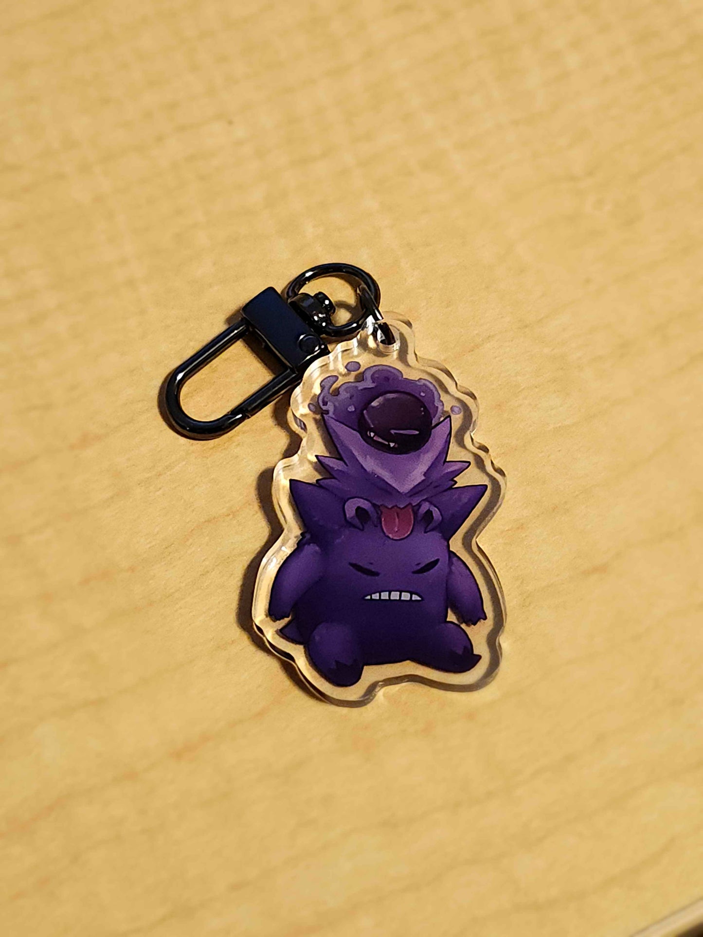 Gastly Trio Keychain